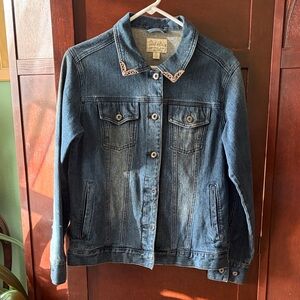 Cabela's Dark Blue Denim Jacket